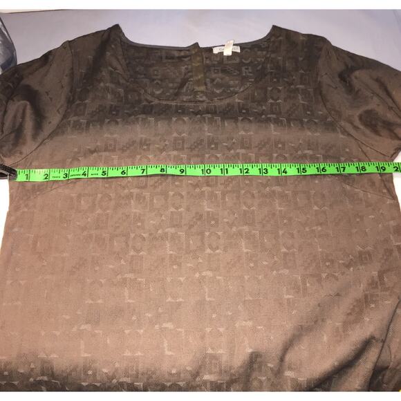 Garnet Hill Women's Dress Brown size 10 - Picture 5 of 9